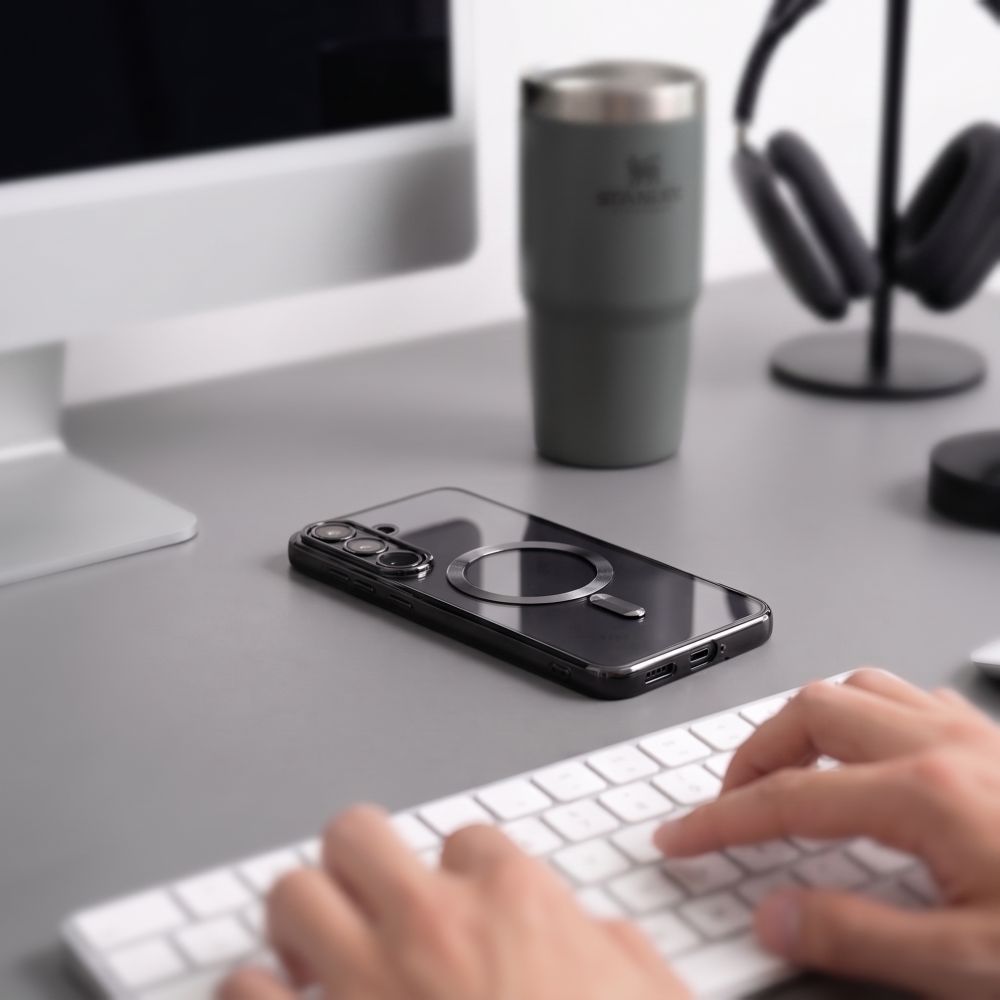 Tech-Protect Samsung Galaxy S26 FE Deksel MagFlex MagSafe Svart