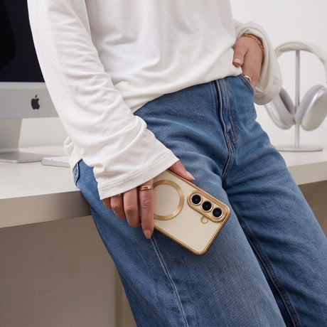 Tech-Protect Samsung Galaxy S26 FE Deksel MagFlex MagSafe Gull