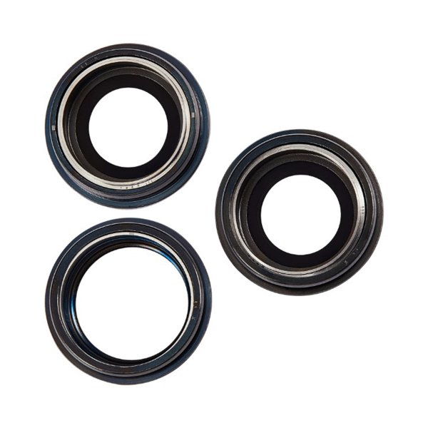 Kameralinse med metallramme for iPhone 15 Pro Max - Svart