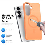 Dux Ducis Samsung Galaxy S26 Deksel Yind Series MagSafe Oransje
