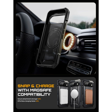 Supcase Google Pixel 11 Pro XL Deksel UB Grip MagSafe Svart