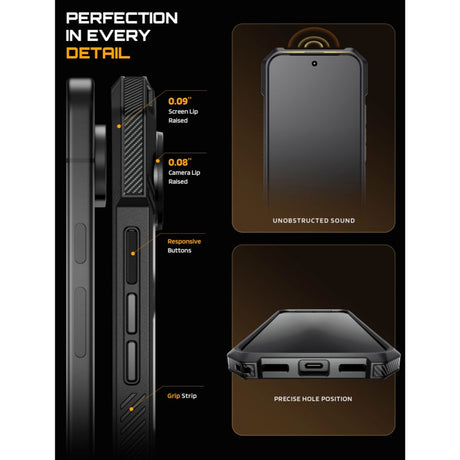 Supcase Google Pixel 11 Pro XL Deksel UB Grip MagSafe Svart