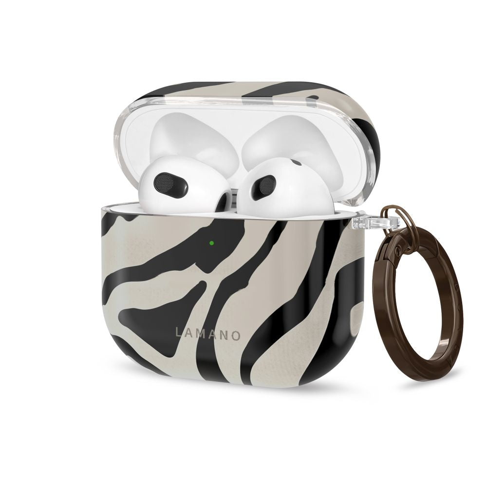 Tech-Protect AirPods 4/5 Deksel Lamano Zebra