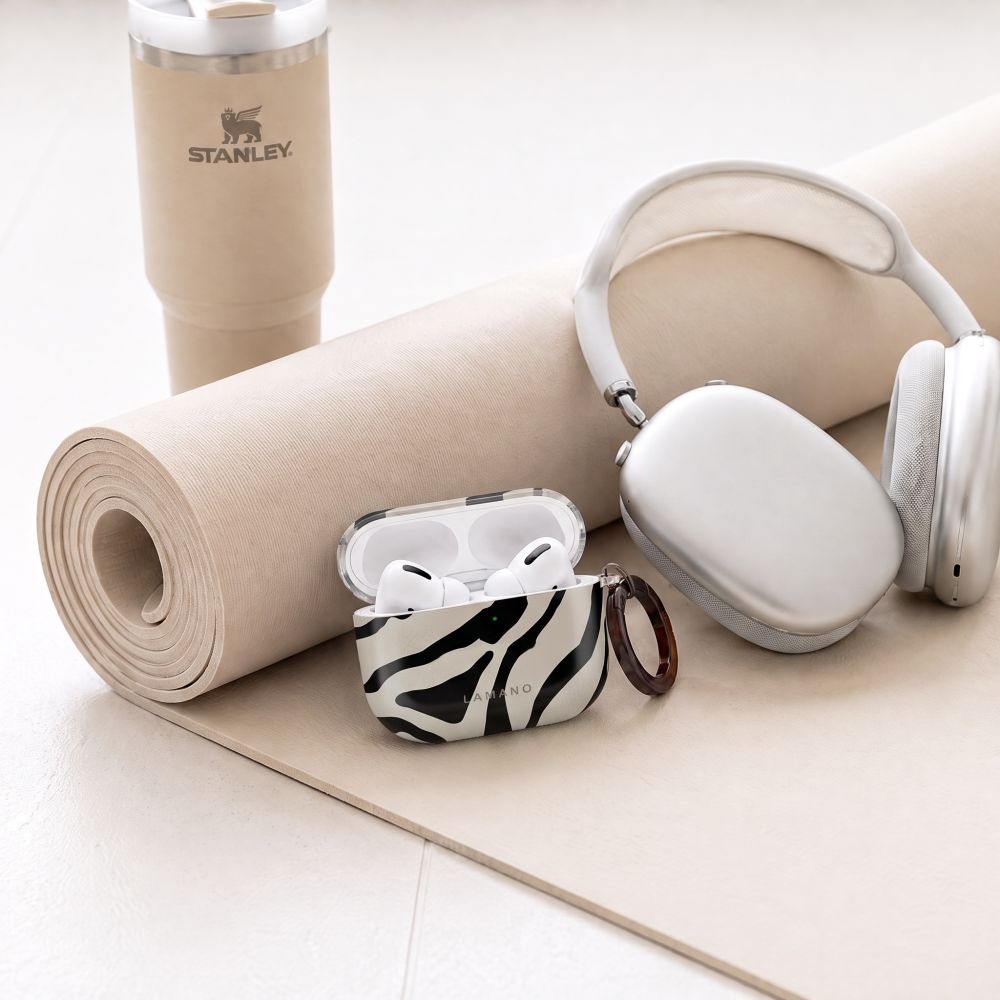 Tech-Protect AirPods 4/5 Deksel Lamano Zebra