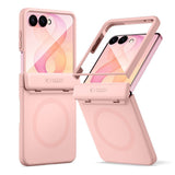 Tech-Protect Samsung Galaxy Z Flip 8 Deksel Aura MagSafe Rosa