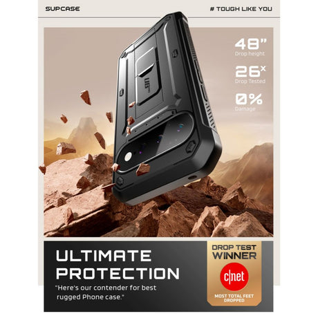 Supcase Google Pixel 11 Pro XL Deksel Unicorn Beetle Pro Svart