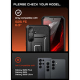 Supcase Samsung Galaxy S26 FE Deksel Unicorn Beetle Pro Svart
