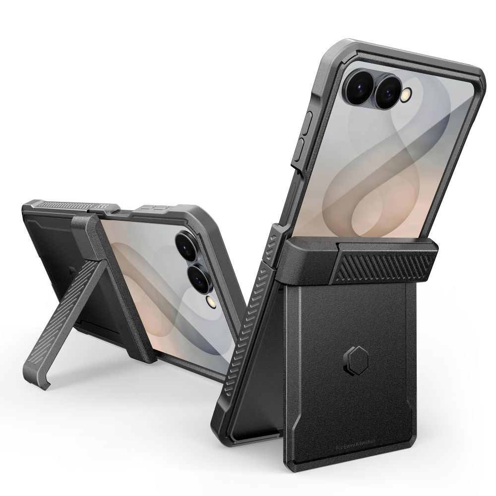Tech-Protect Samsung Galaxy Z Flip 8 Deksel Kevlar Pro Svart