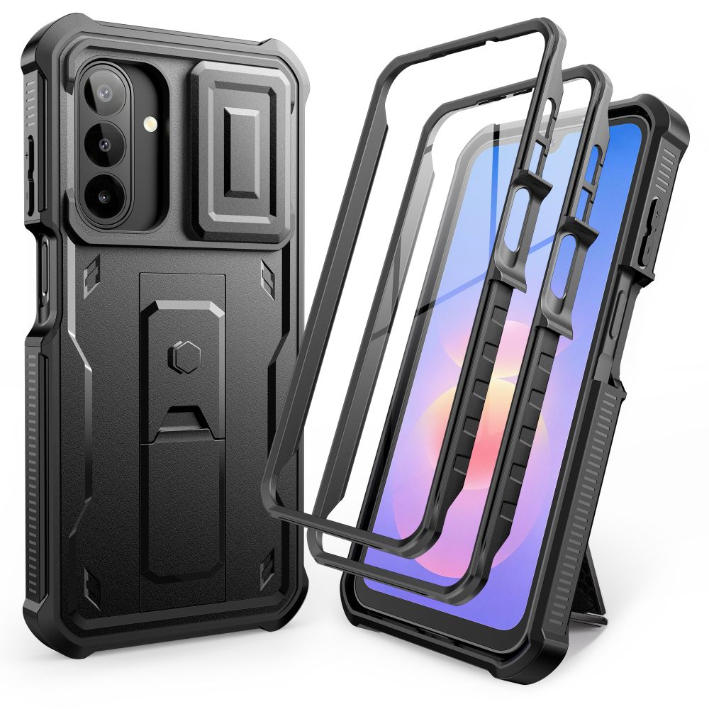 Tech-Protect Samsung Galaxy A17/A18 Deksel Kevlar Cam+ Svart