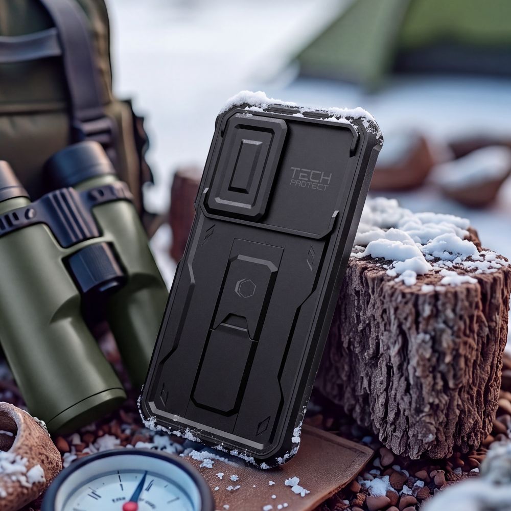 Tech-Protect Samsung Galaxy A17/A18 Deksel Kevlar Cam+ Svart