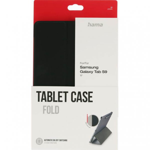 Hama Samsung Galaxy Tab S9 Etui Tablet Case Fold Svart