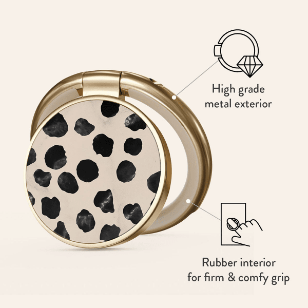Burga Holder Telefon Ring Almond Latte