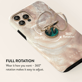 Burga Holder Telefon Ring Emerald Pool