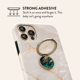 Burga Holder Telefon Ring Emerald Pool