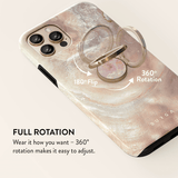 Burga Holder Telefon Ring Golden Coral