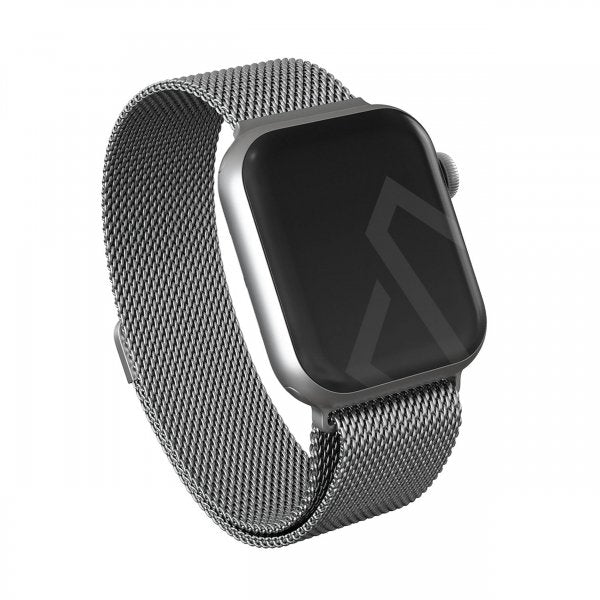 Burga Apple Watch 38/40/41/42mm Armbånd Metal Mesh Sølv