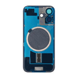 iPhone 16 bakglass med magnet og kameralinse - blå