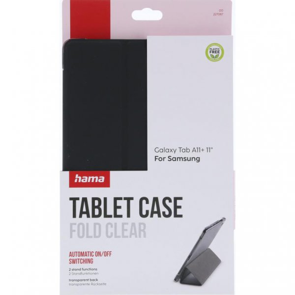 Hama Samsung Galaxy Tab A9 Plus/Galaxy Tab A11 Plus Etui Fold Clear Svart