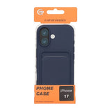 iPhone 17 Deksel Kortholder Blå