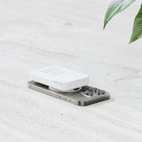 Alogic Matrix Ultimate 3-in-1 Trådløs lader med Powerbank MagSafe Hvit