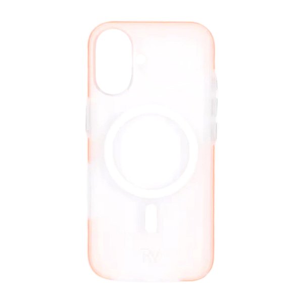 Rvelon iPhone 17 Deksel Korrugerte MagSafe Oransje