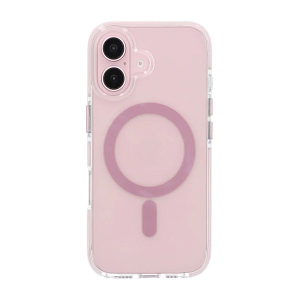 iPhone 17 Deksel Støtsikker MagSafe Rosa