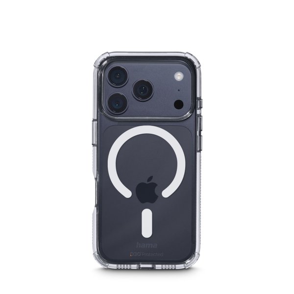 Hama iPhone 17 Pro Max Deksel Extreme Protect MagSafe Transparent