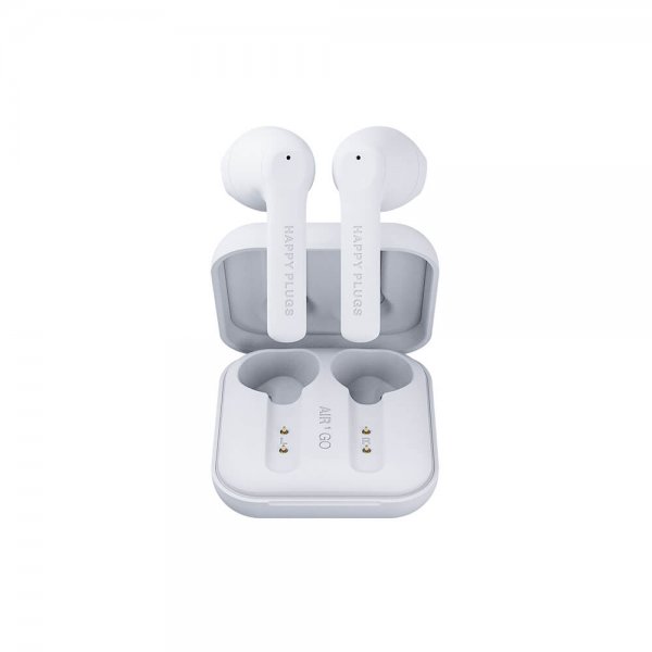 Happy Plugs Hodetelefoner Air 1 Go In-Ear TWS Hvit