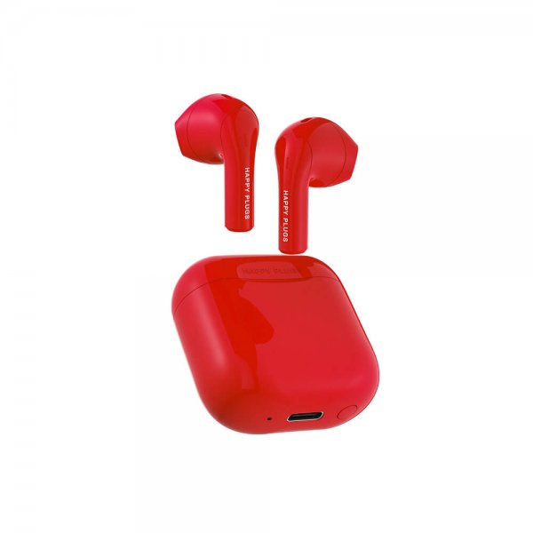 Happy Plugs Joy Rød