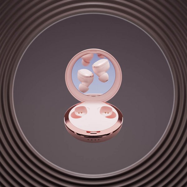 Happy Plugs Hodetelefoner Adore In-Ear Rosa