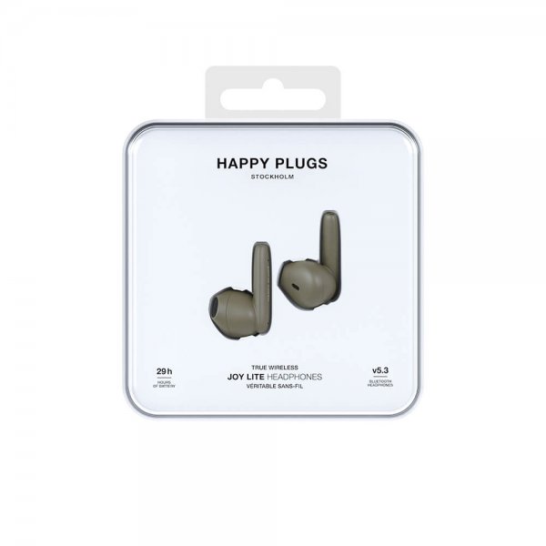 Happy Plugs Hodetelefoner Joy Lite In-Ear TWS Grønn