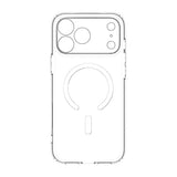 Rvelon iPhone 17 Pro Max Deksel MagSafe Transparent