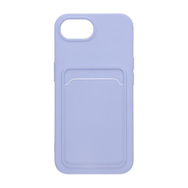iPhone 16e/17e Deksel Kortholder Lilla