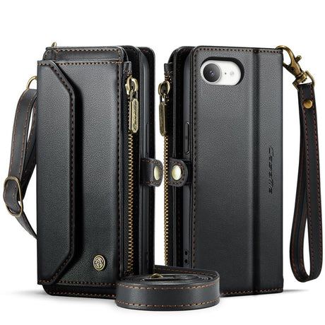 CaseMe iPhone 16e/iPhone 17e Etui C36 Series Svart