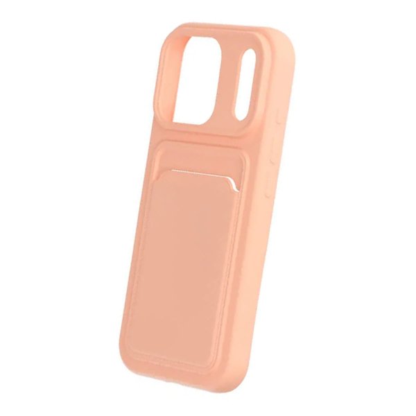 iPhone 17 Pro Deksel Kortholder Rosa