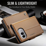 CaseMe iPhone Duo Etui 023 Series Brun