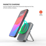 Fixed MagZen 5 Stand Powerbank med Apple Watch-lading 5000 mAh Qi2 20W