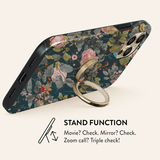 Burga Holder Telefon Ring Bloomy Garden