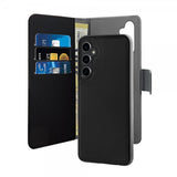 Puro Samsung Galaxy S23 FE Etui Wallet Detachable 2 in 1 Svart