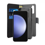 Puro Samsung Galaxy S23 FE Etui Wallet Detachable 2 in 1 Svart