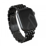 Burga Apple Watch 38/40/41/42mm Armbånd Metal Svart