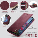 CaseMe iPhone 13 Pro Etui C49 Series Rød