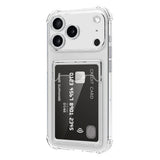 iPhone 17 Pro Deksel Kortholder Transparent