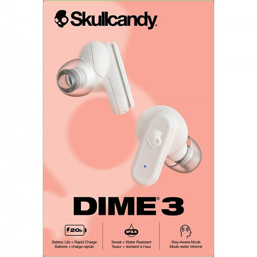 Skullcandy Hodetelefoner Dime 3 True Wireless Bone