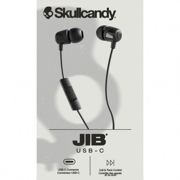 Skullcandy Kablede Hodetelefoner JIB USB-C True Black