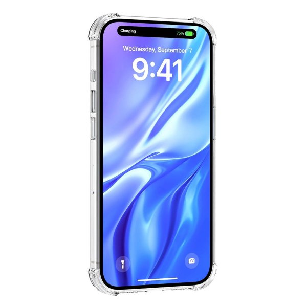 iPhone 17 Pro Deksel Kortholder Transparent