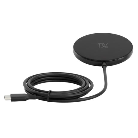 Rvelon Trådløs MagSafe Lader med stativ Qi2 15W USB-C Grå