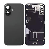 iPhone 16 Plus Bakglass med smådeler - Svart