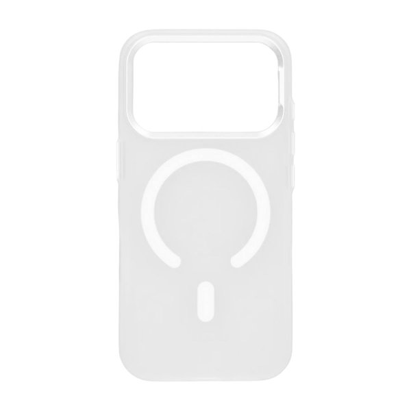 iPhone 17 Pro Deksel Kamerastøtfanger MagSafe Hvit