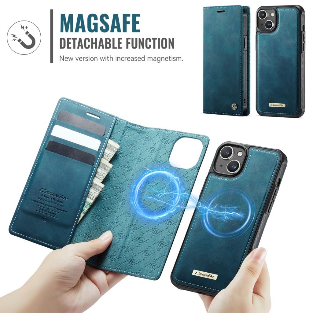 CaseMe iPhone 14 Plus/iPhone 15 Plus Etui C49 Series Grønn